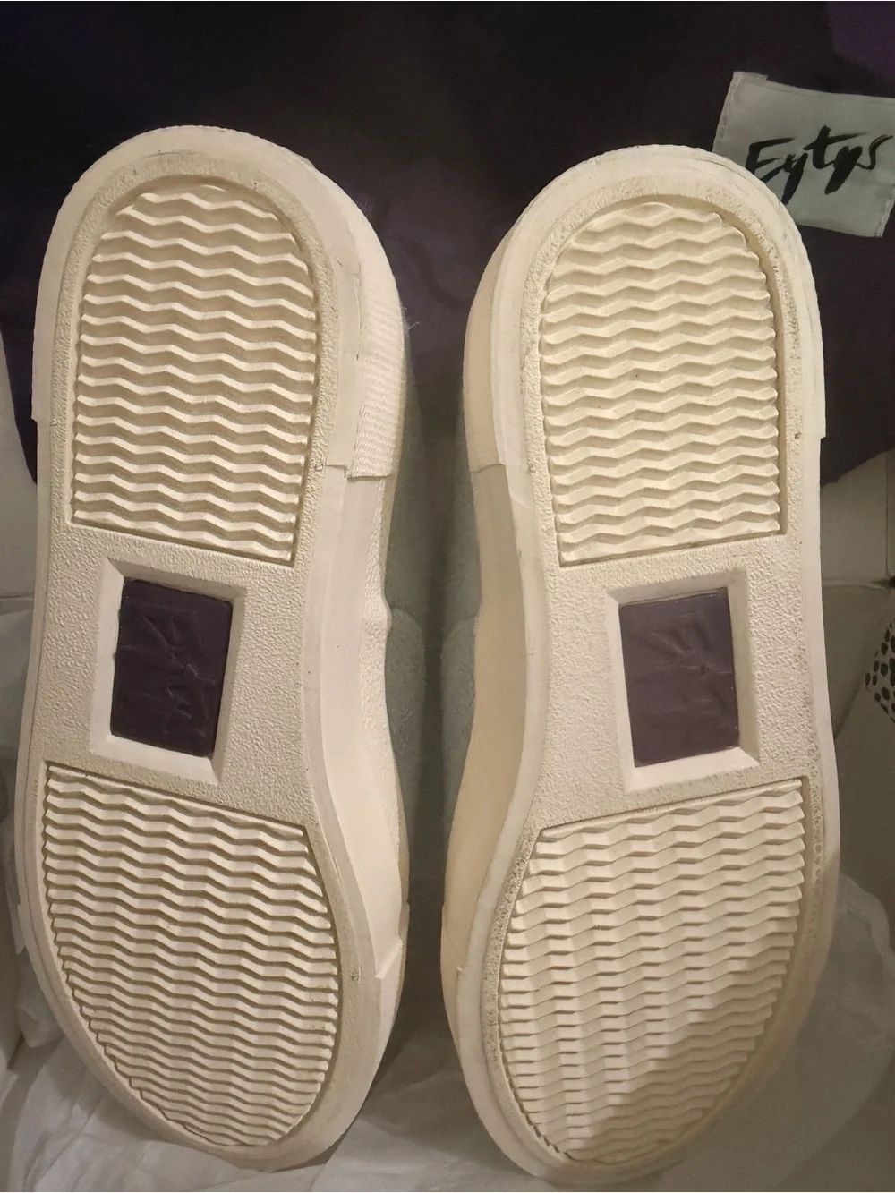 Eytys Women's Mother Suede Platform Sneaker Size 5.5 US